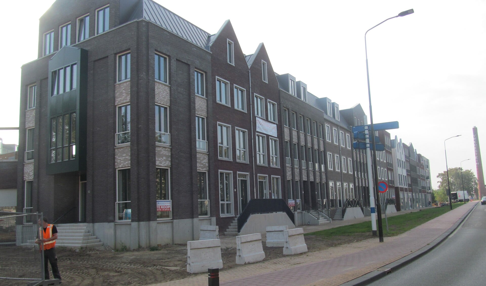 Het project Iseldoks 1 aan de C.Missetstraat; wonen in het centrum van de stad. Foto: Bert Vinkenborg 