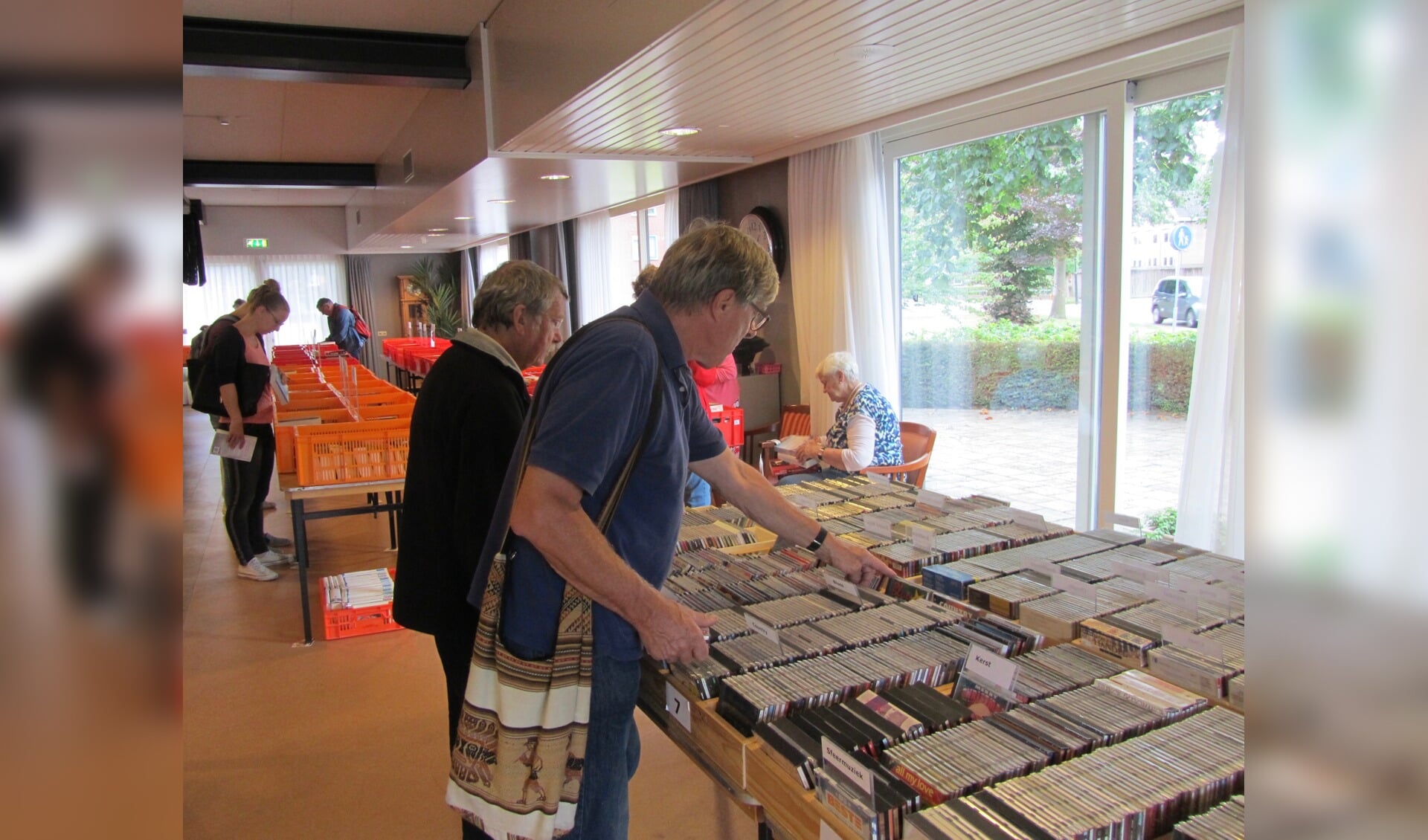 Boeken en platenbeurs in Antoniushove. Foto: PR