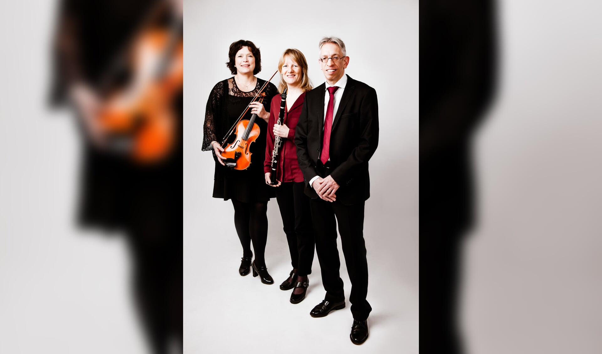 Het Staffa Trio bestaat uit Symone Boerstoel en Angela en Mark Kreeftmeijer. Foto: PR