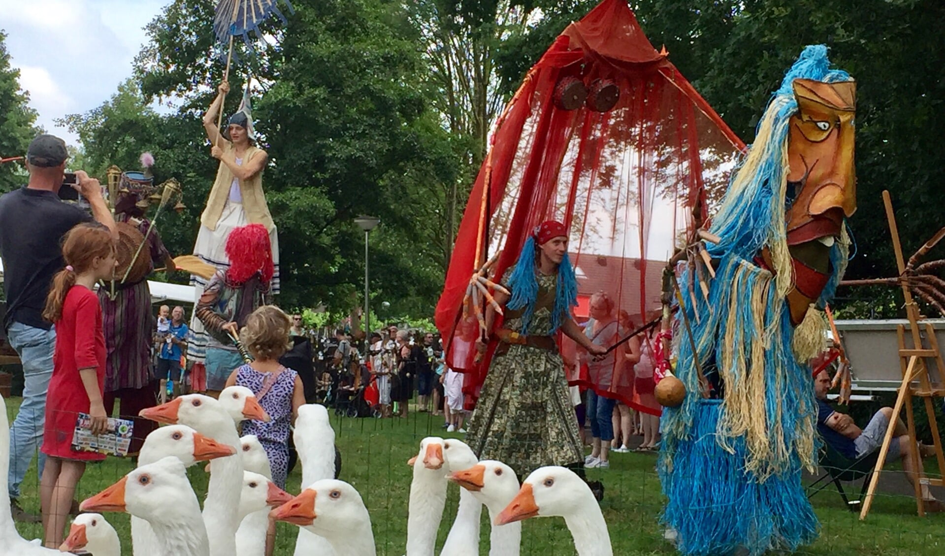 Van alles te beleven op het Achterhoeks Streekfestival. Foto: Susanne ten Have