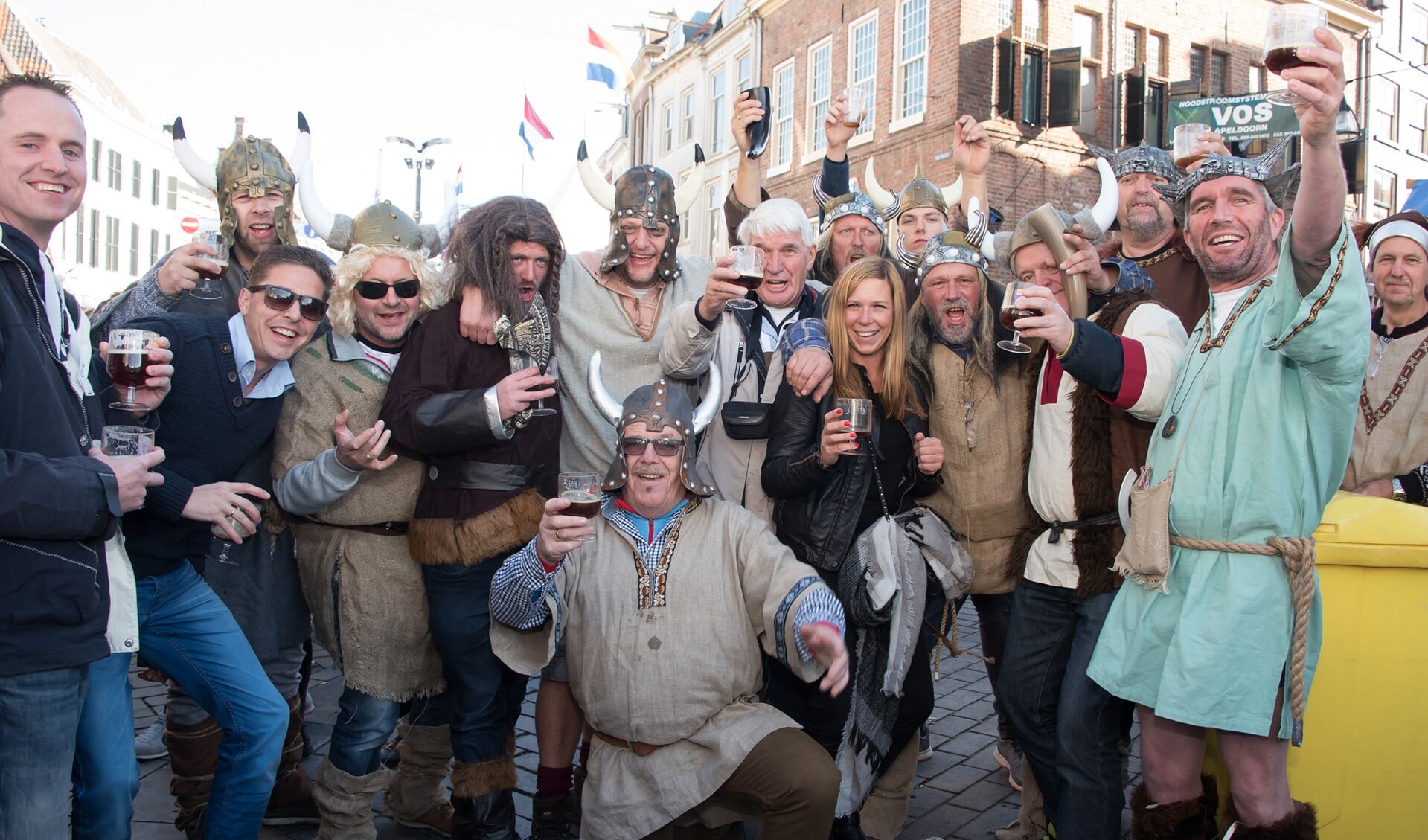 Deze Vikingen zijn elk jaar weer van de partij op de Bokbierdag. Foto: PR