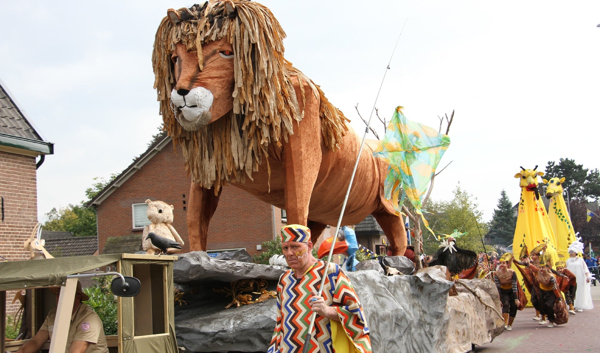 De winnende Lion King van bouwgroep Eureka. Foto: Achterhoekfoto.nl/Liesbeth Spaansen