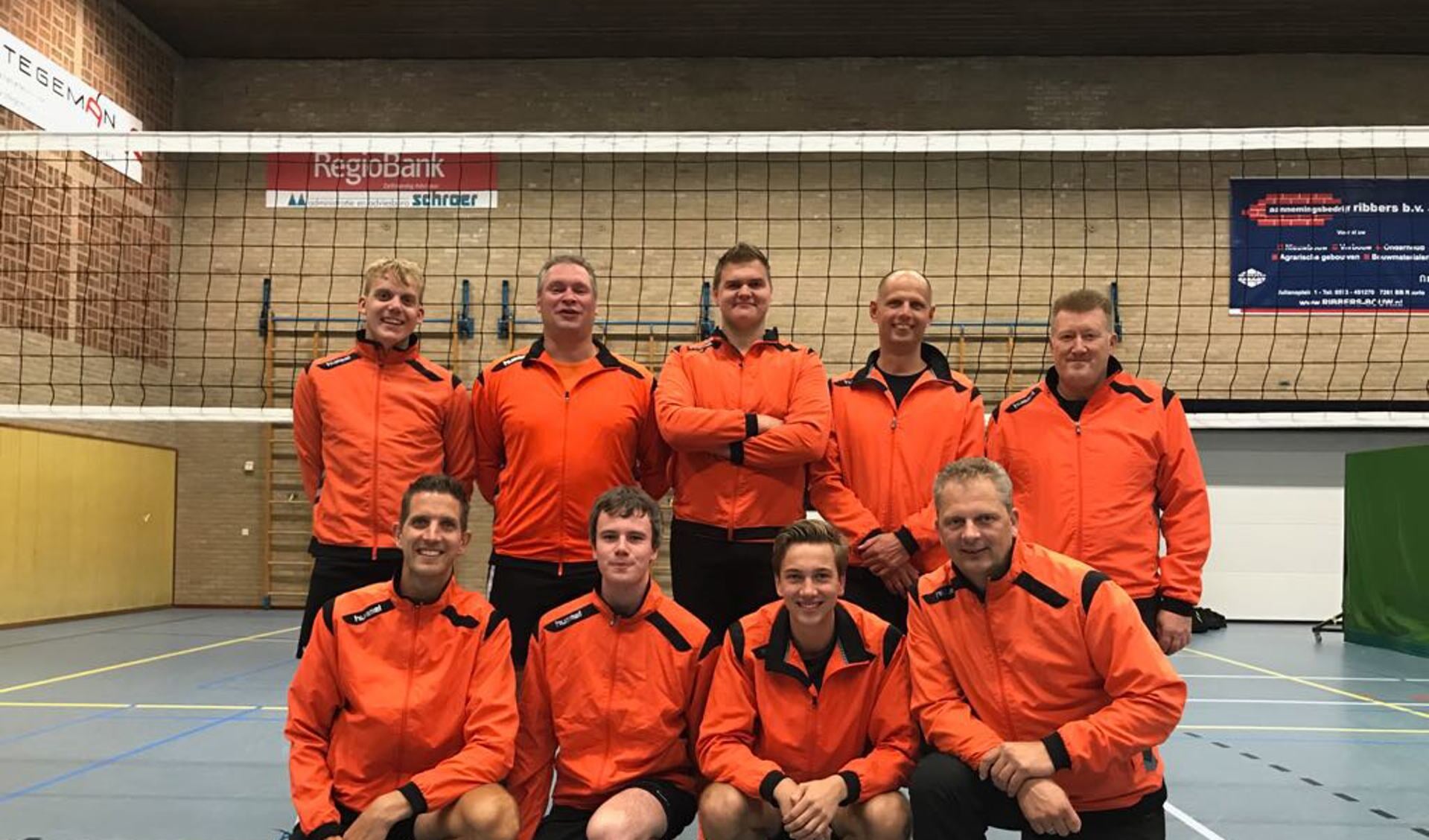 Tornax mannen onder leiding van de nieuwe trainer Bertjan Prins. Foto: PR.