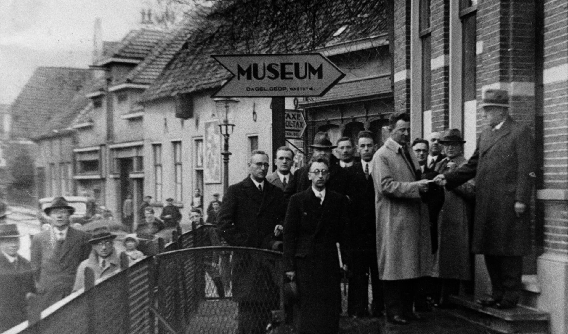 De officiële opening in 1937. Foto: PR Stadmuseum