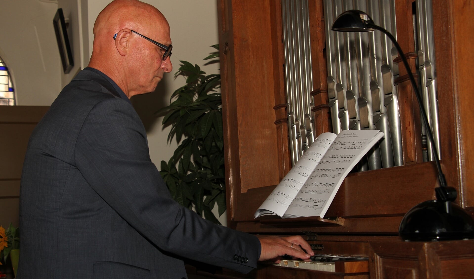 Het orgelconcert door Henk Wormeester werd gewaardeerd. Foto: Liesbeth Spaansen