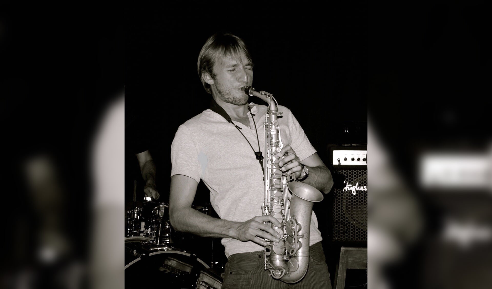 Saxofonist Paul van der Feen. Foto: PR
