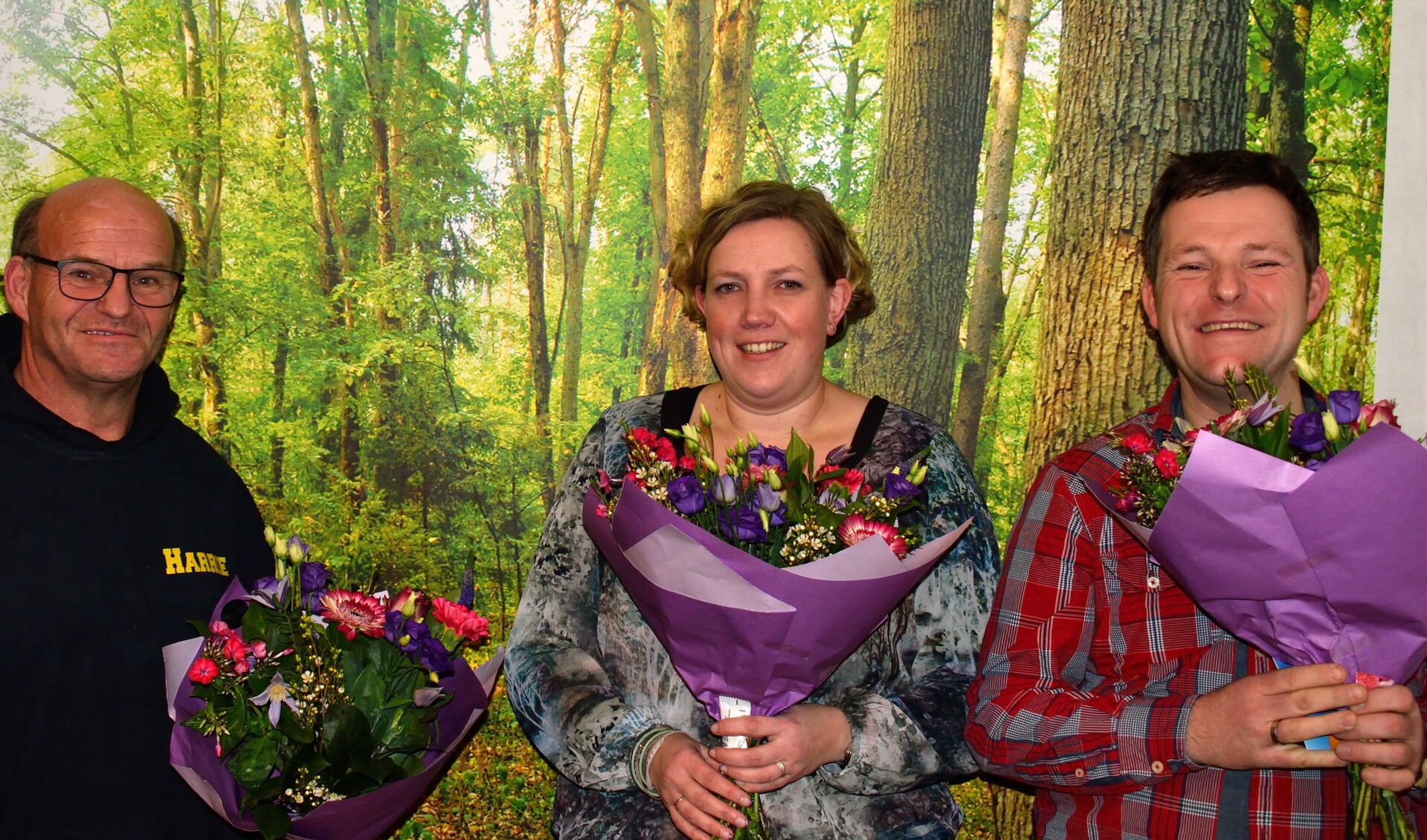 Van links naar rechts: Harrie Mengerink, Ellen Kok en Jeroen Weernink. Foto: PR 