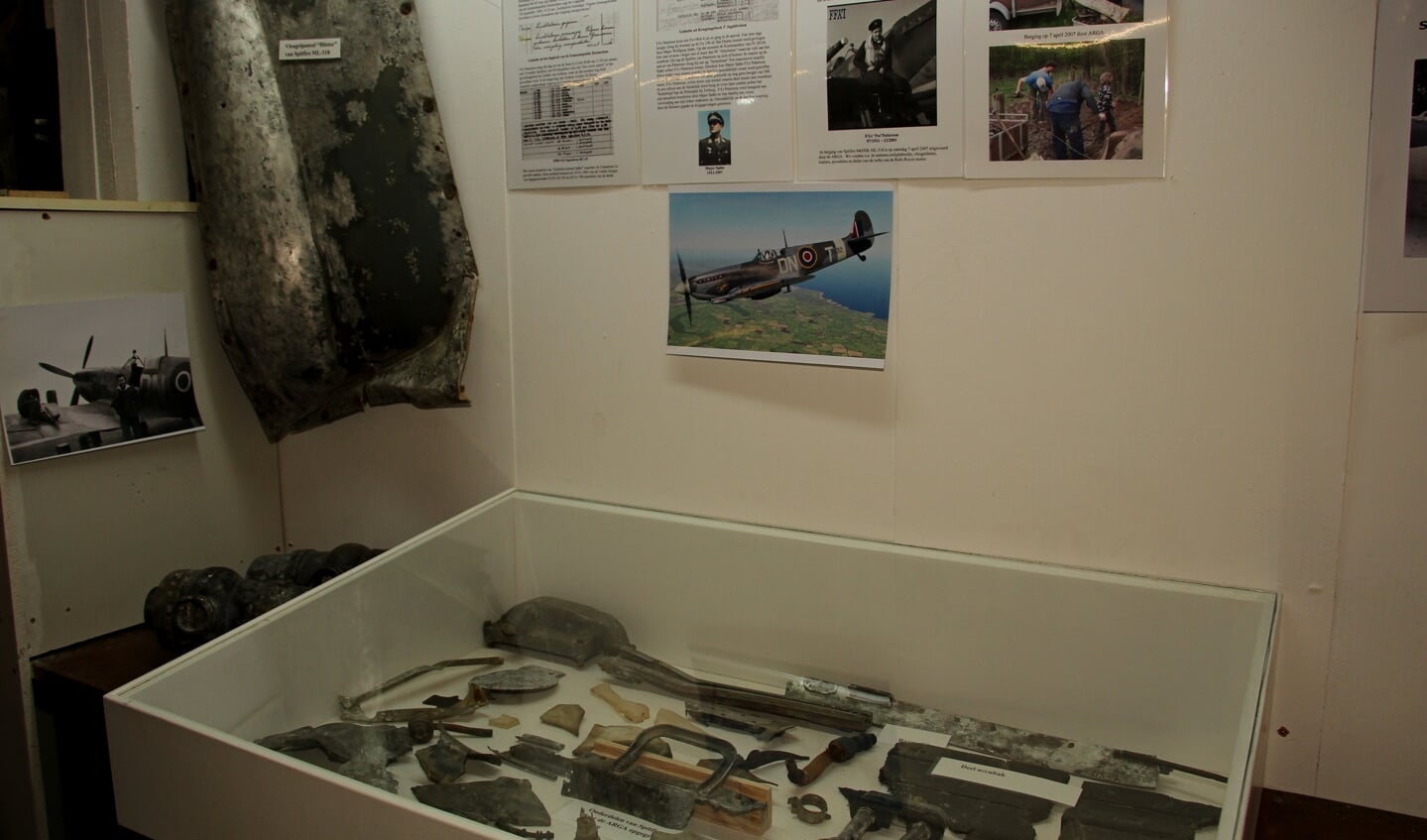 Kijkje in het museum van Stichting Aircraft Research Group Achterhoek (ARGA). Foto: Liesbeth Spaansen