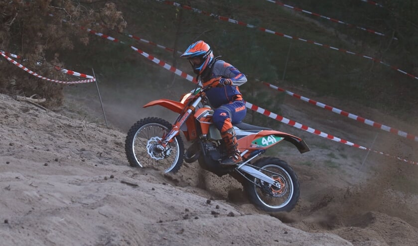 Bjorn Wisman achtste in zijn klasse. Foto: Henk Teerink