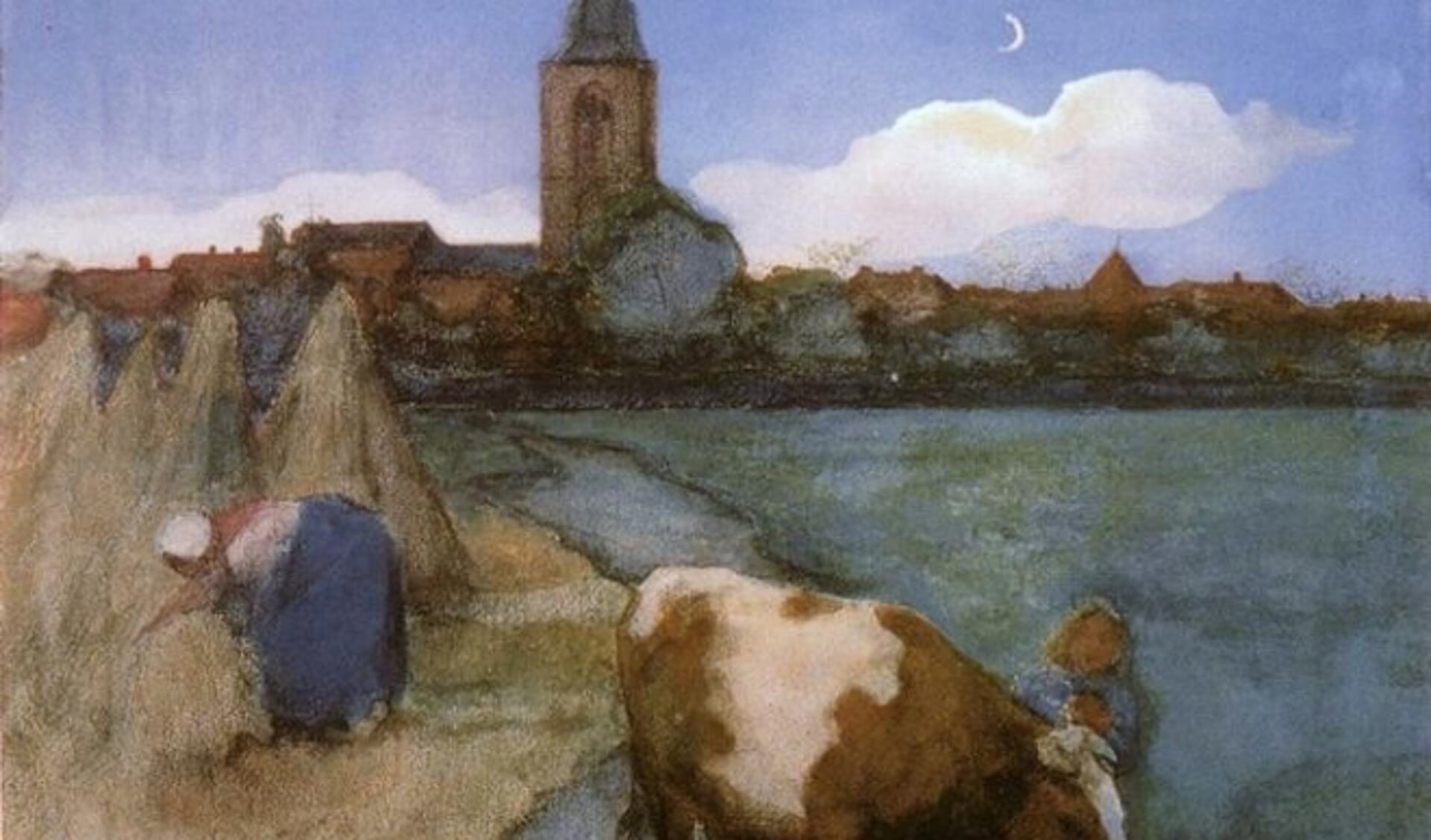 Piet Mondriaan, Gezicht op Winterswijk, 1899. Foto|: PR