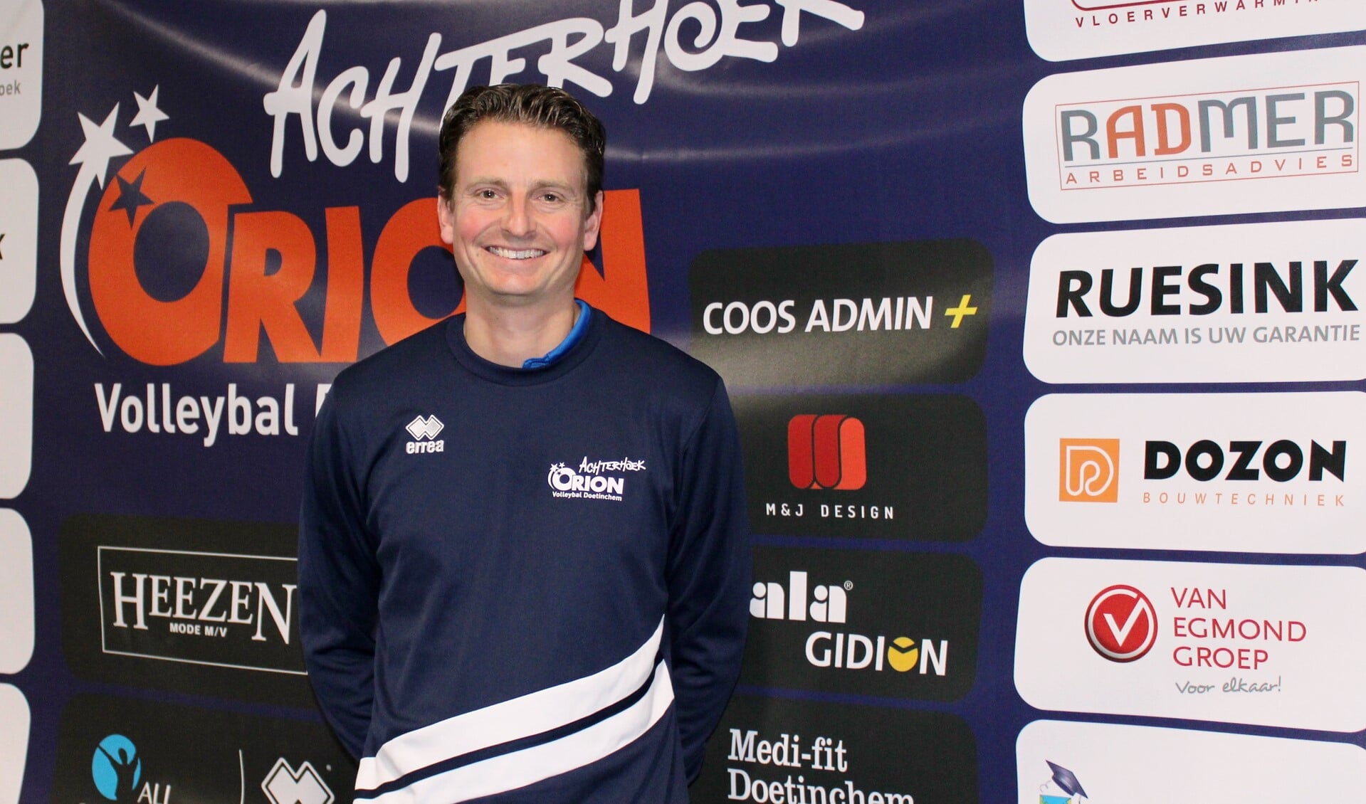 Martijn van Goeverden, trainer/coach van Achterhoek Orion. Foto: John van der Kamp