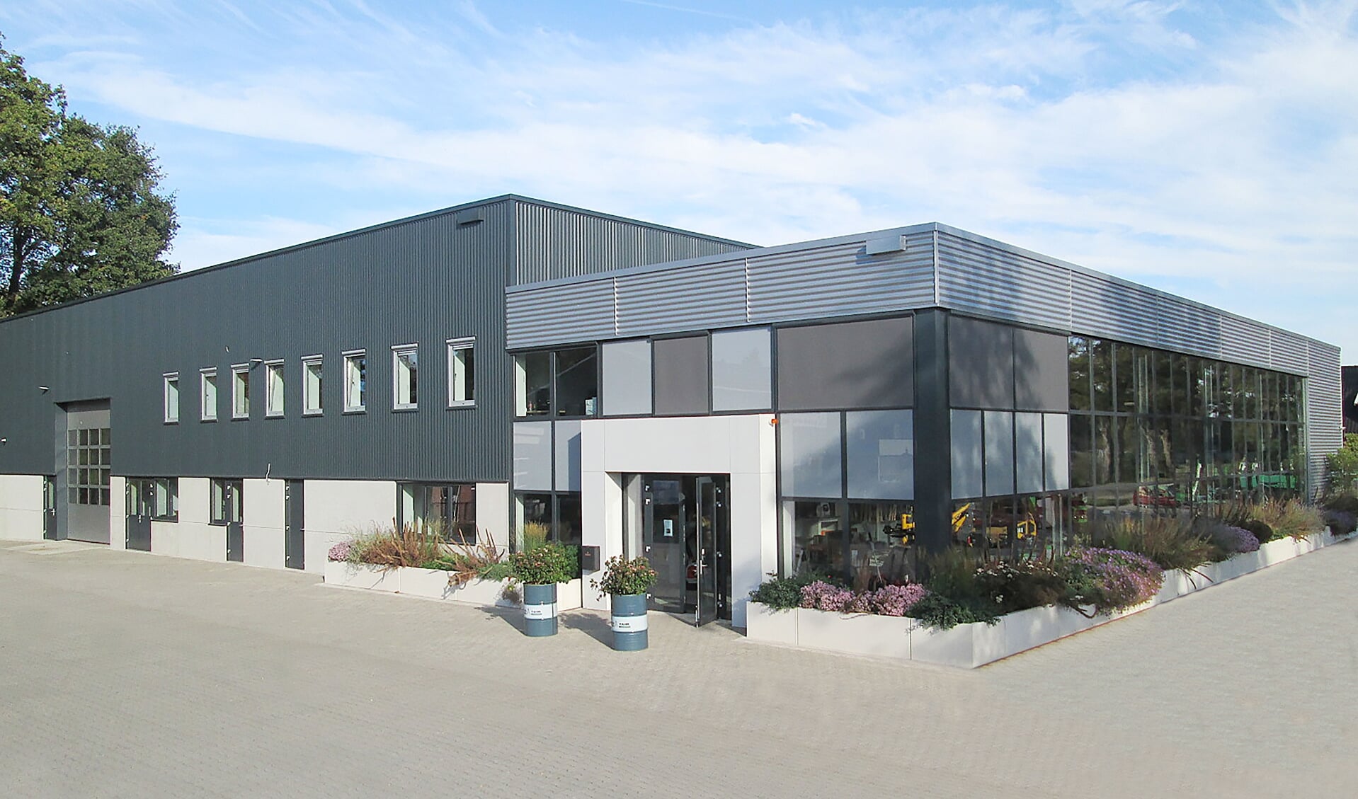 Het nieuwe bedrijfspand van Klein Nibbelink in Bredevoort. Foto: PR