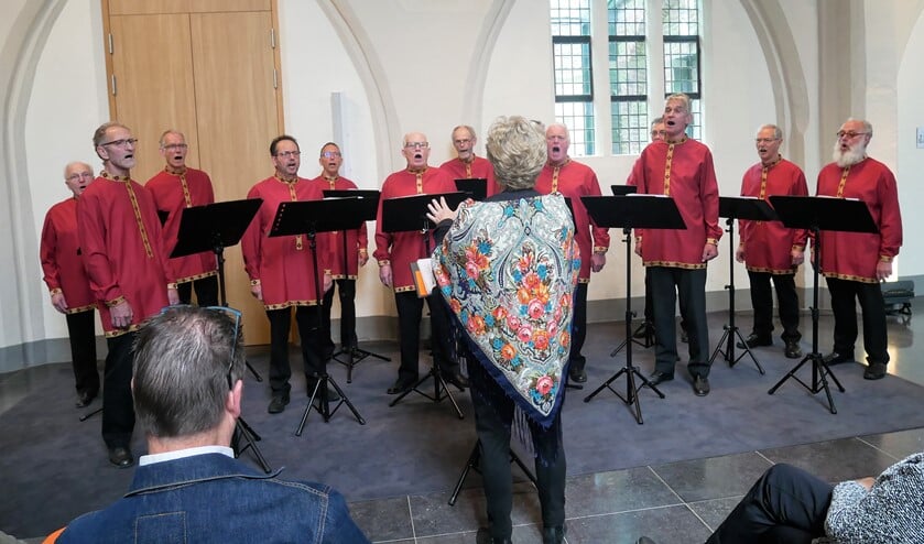 Cantores Versicolores treedt op in 't Brewinc, bij het Seniorenontmoetingspunt. Foto: PR