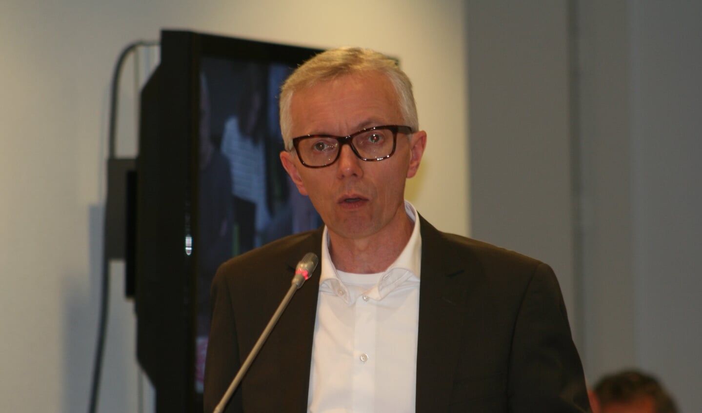Richard Klein Tank van de PvdA pleit voor een actiever energiebeleid. Foto: Kyra Broshuis