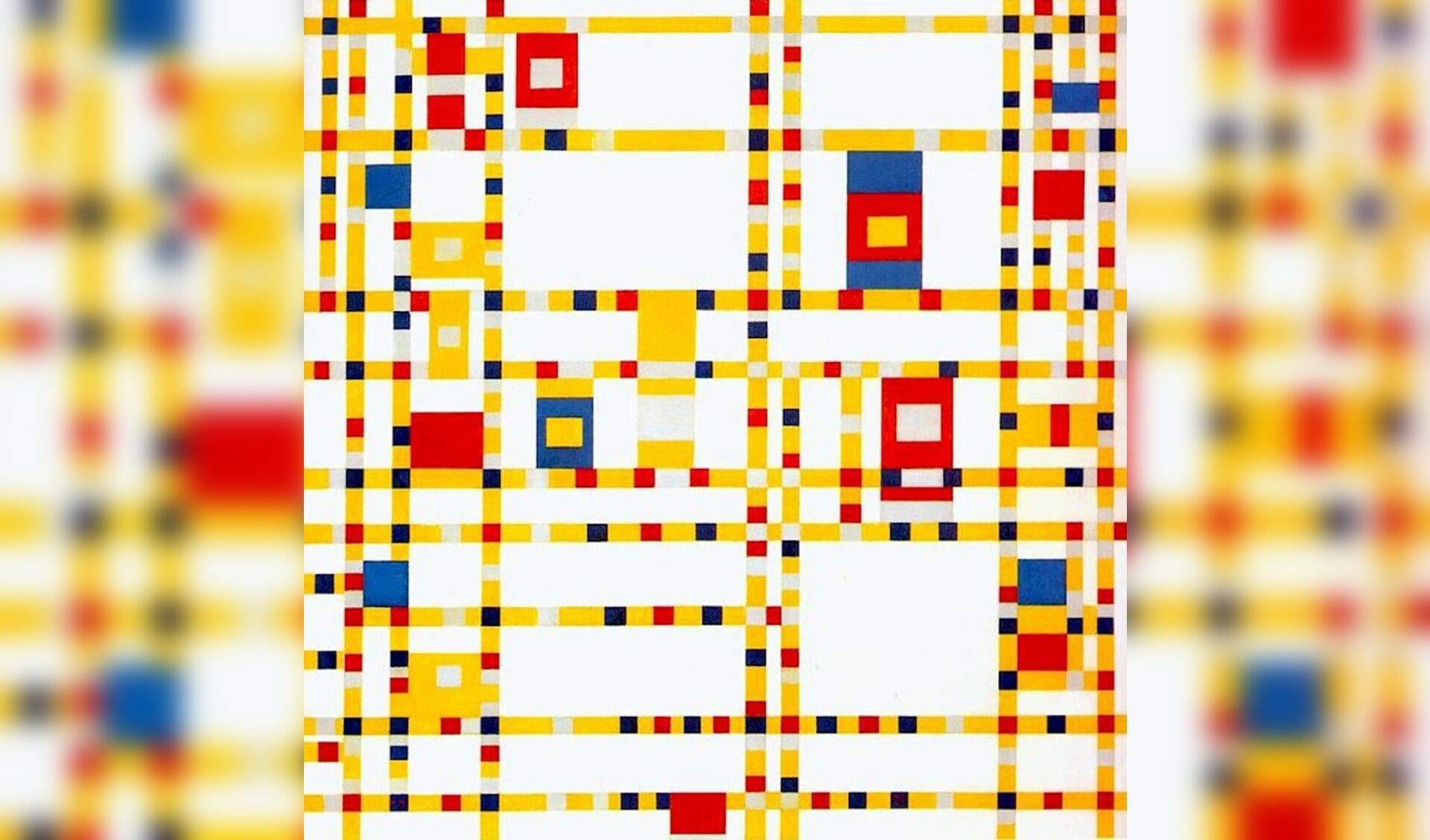 Piet Mondriaan, Broadway Boogie Woogie, 9142, Collectie Museum of Modern Art, New York