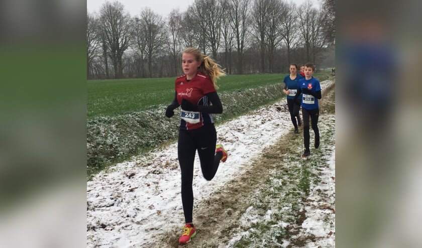 Maren de Koning liep weer ijzersterk in Eibergen. Foto PR