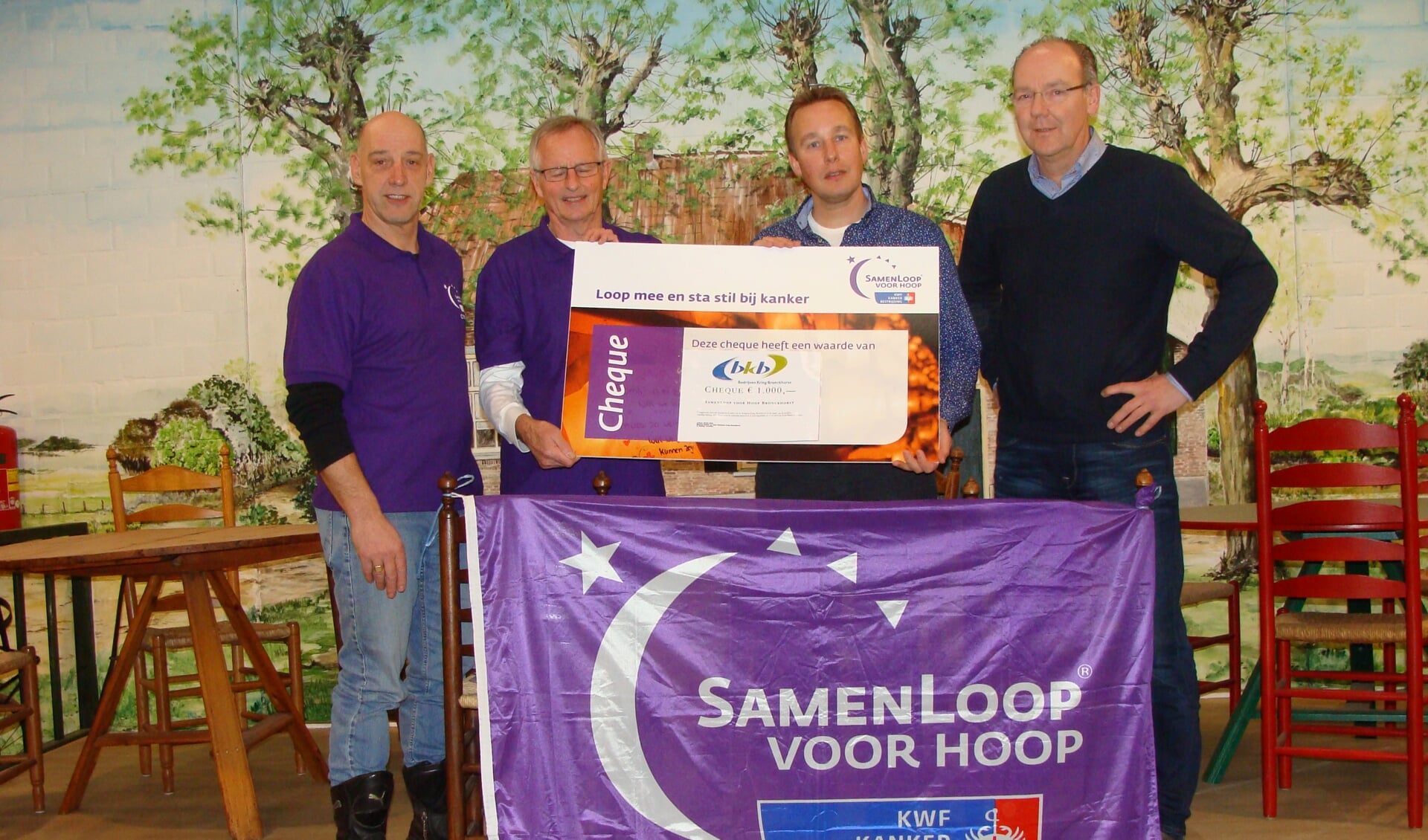 Bedrijvenkring Bronckhorst steunt Samenloop. Foto: PR