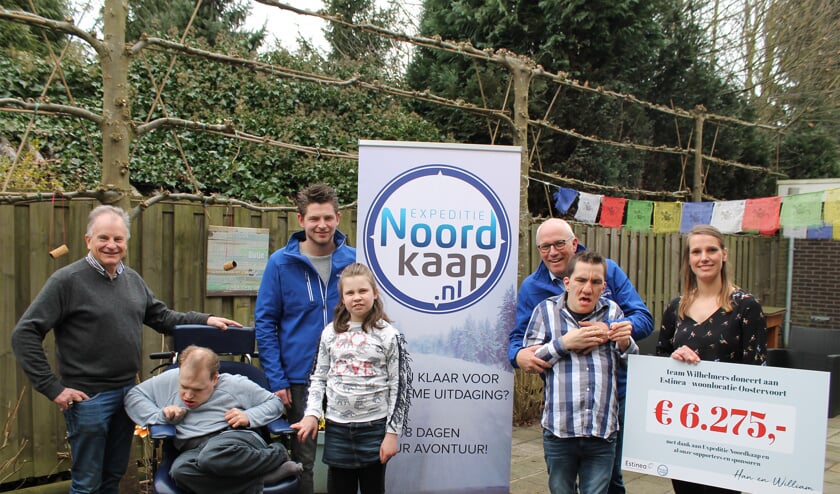Theo en Ruben Verhoeven, Han Helmers, Alyssa Kubbe, William en Jeroen Slotboom en Lisa Heutinck-Lubbers. Foto: Bram Beckmans
