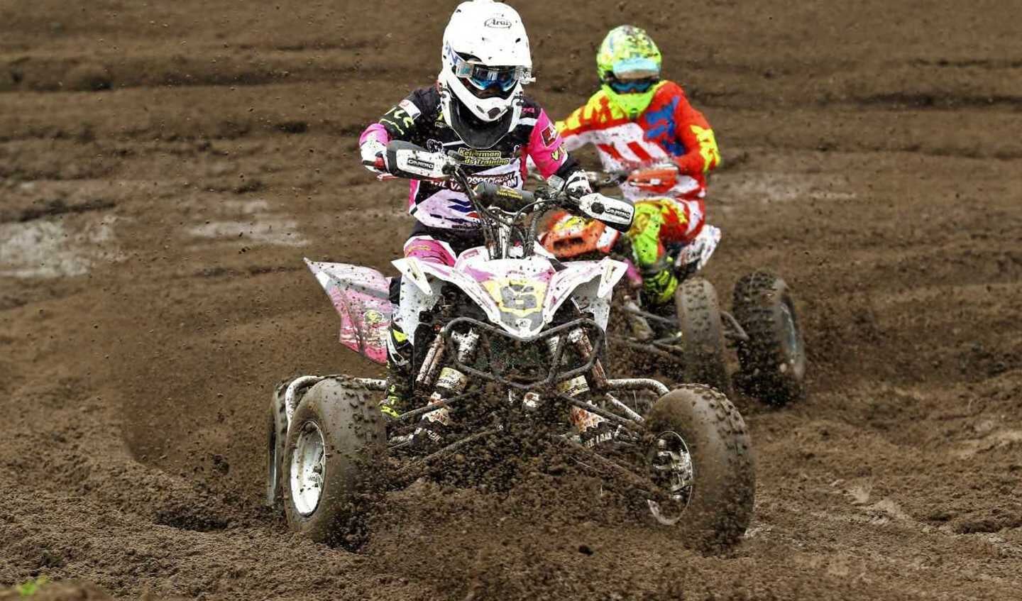 Savannah van der Laan in actie op Eerste Paasdag. Foto: Freddie Driezes