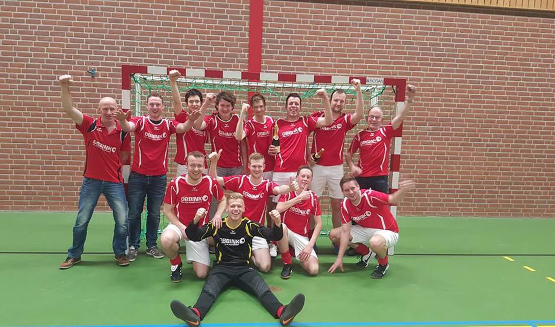 De Treffers, na 25 jaar weer eens kampioen van de Paklack-competitie. Foto: PR