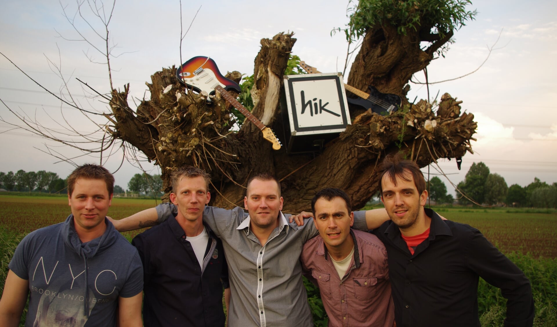 De band HIK uit Hummelo treedt op in de regio. Foto: PR