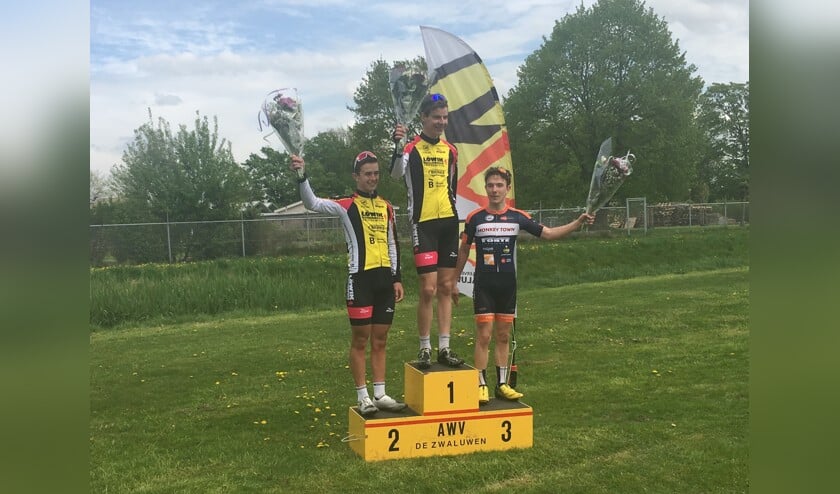 Een mooie derde plek in Almelo voor Bart Klein Nienhuis. Foto: PR