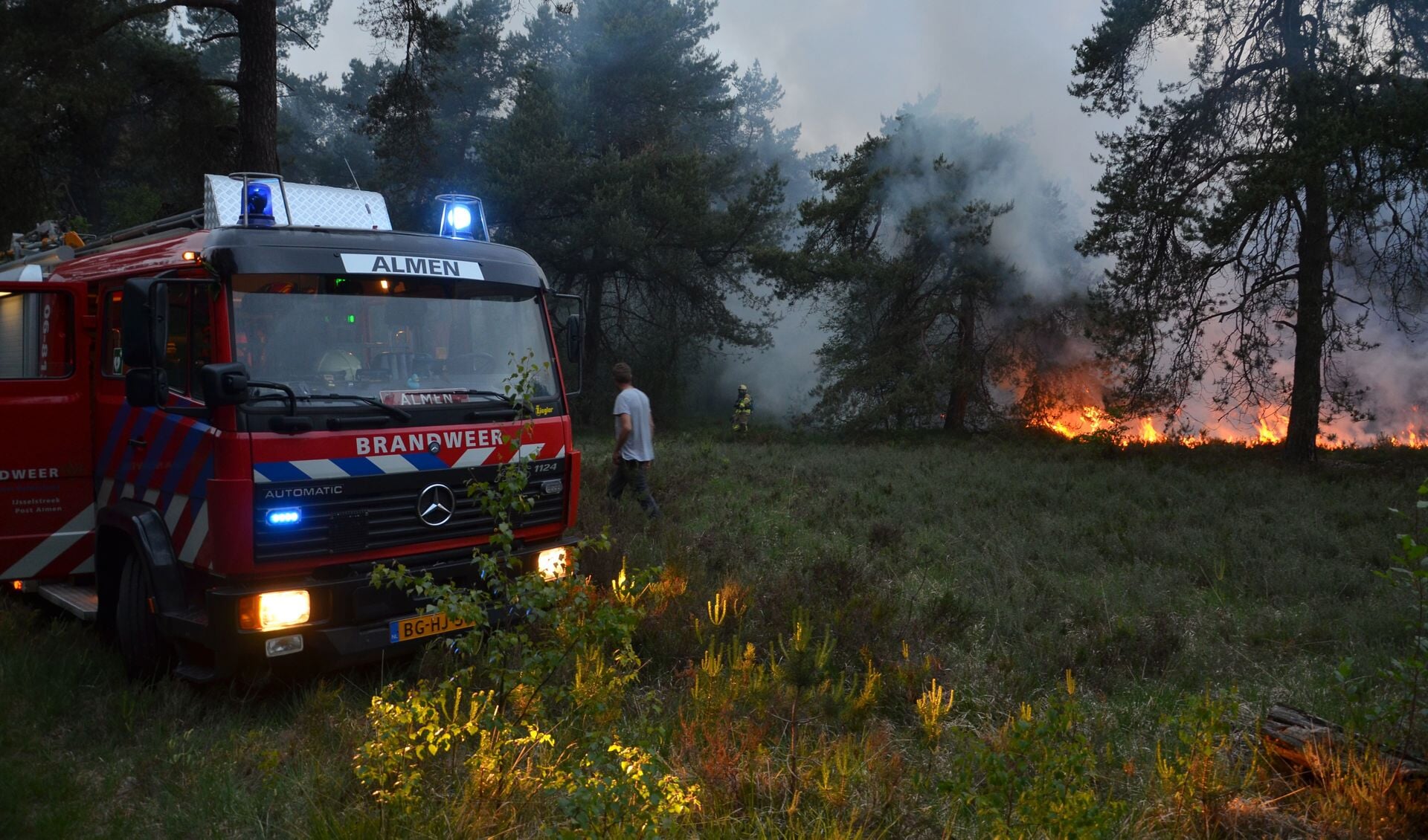 Heidebrand bij Vorden. Foto: GinoPress B.V. 