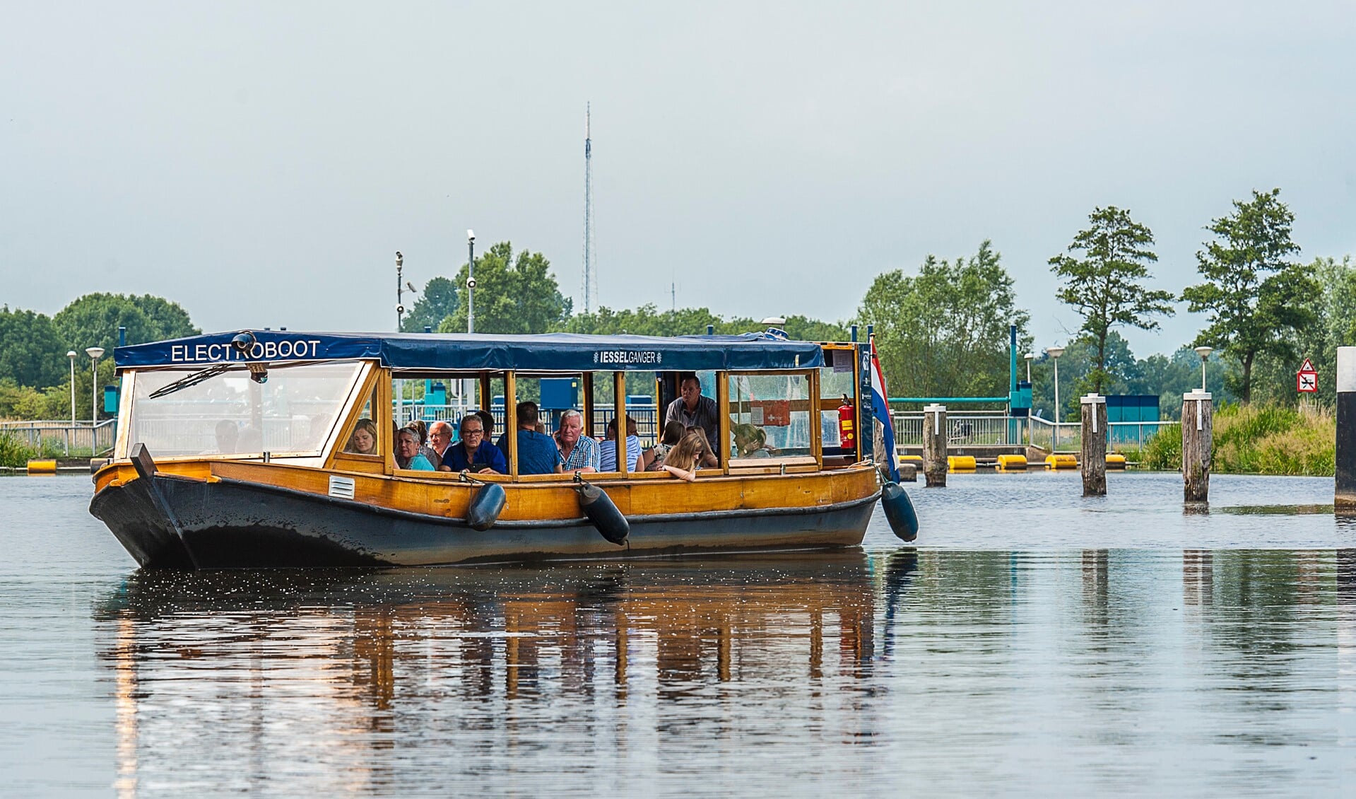 De fluisterboot de Iesselganger. Foto: Henk van Raaij