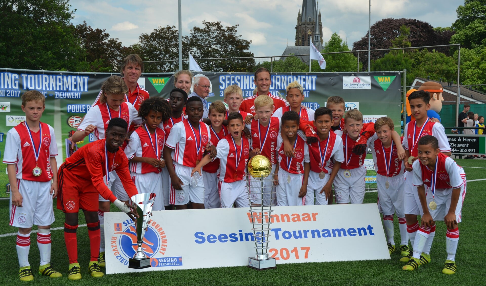 Ajax was de winnaar van het Seesing Tournament in 2017. Foto: PR