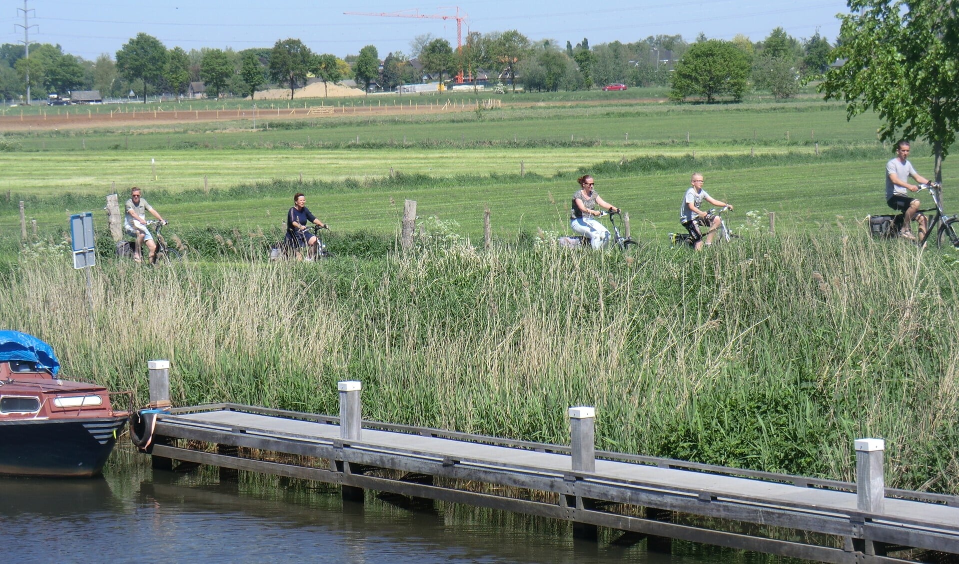 Fietsen langs de Oude IJssel. Foto: PR