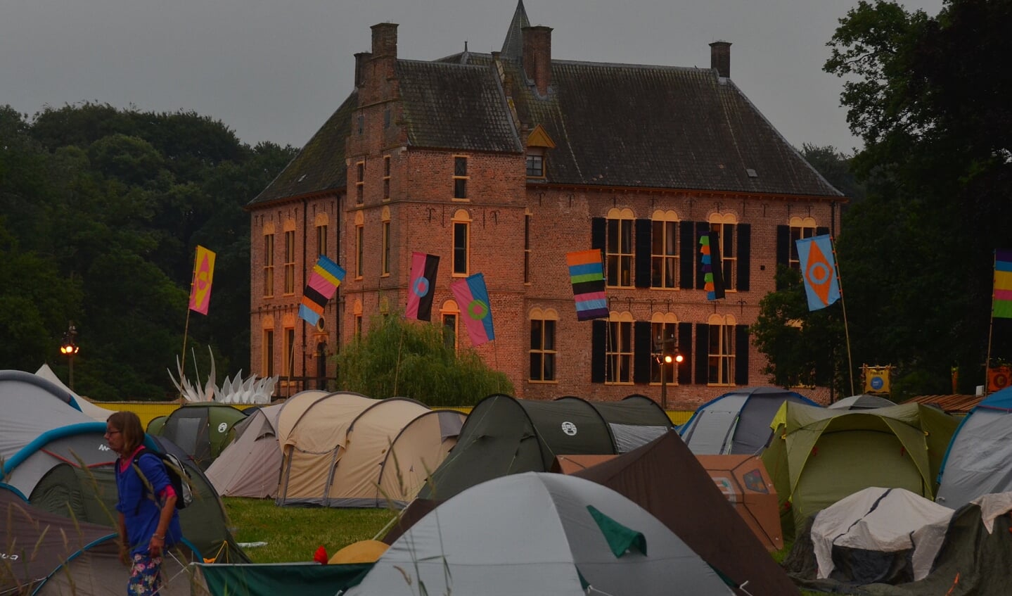 Wie écht niet naar huis wilde, bleef gewoon logeren op de camping. Foto: Achterhoekfoto.nl/Johan Braakman