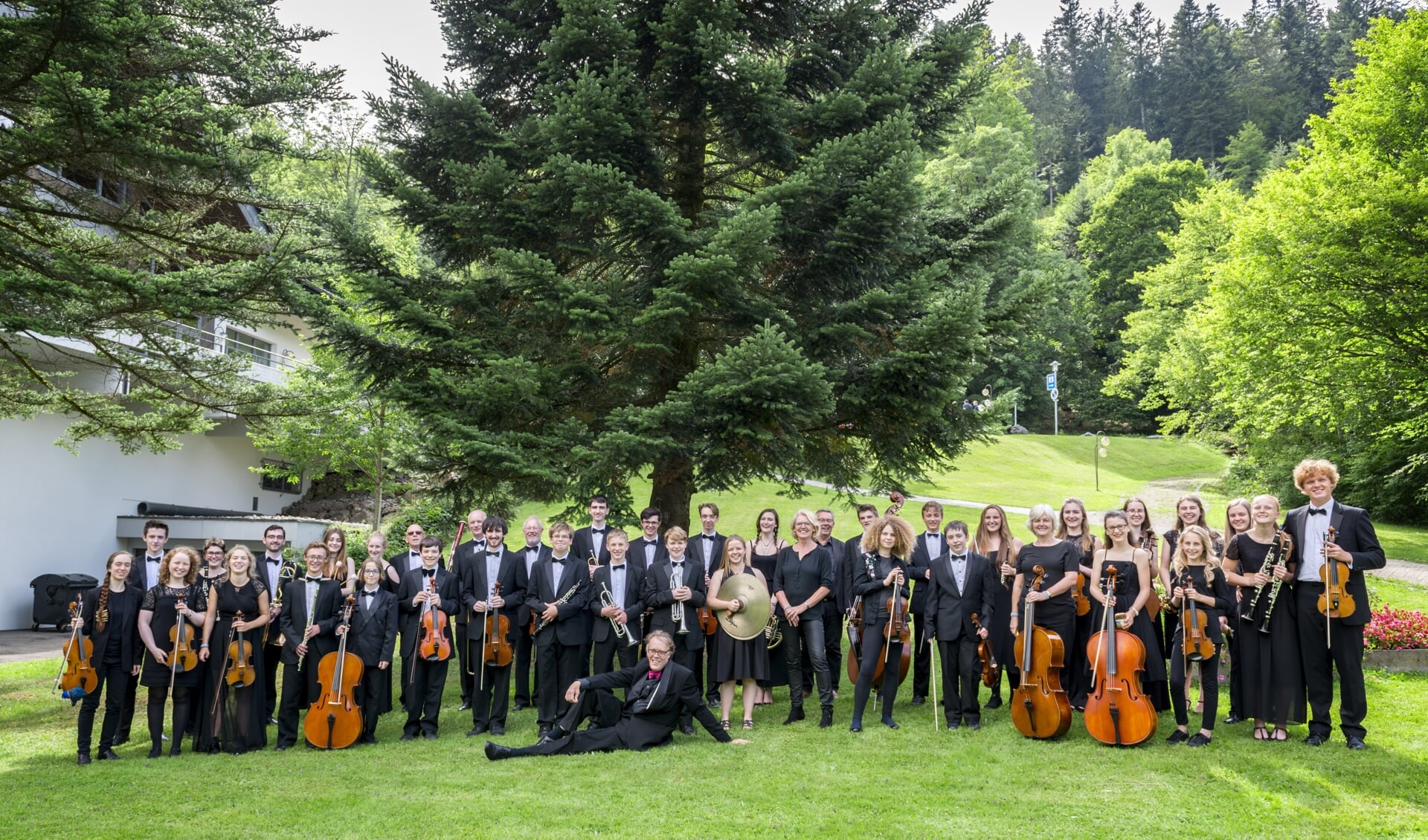 Het Engelse Jeugd Symfonieorkest Sommerset County Youth Orchestra. Foto: Martin Wills