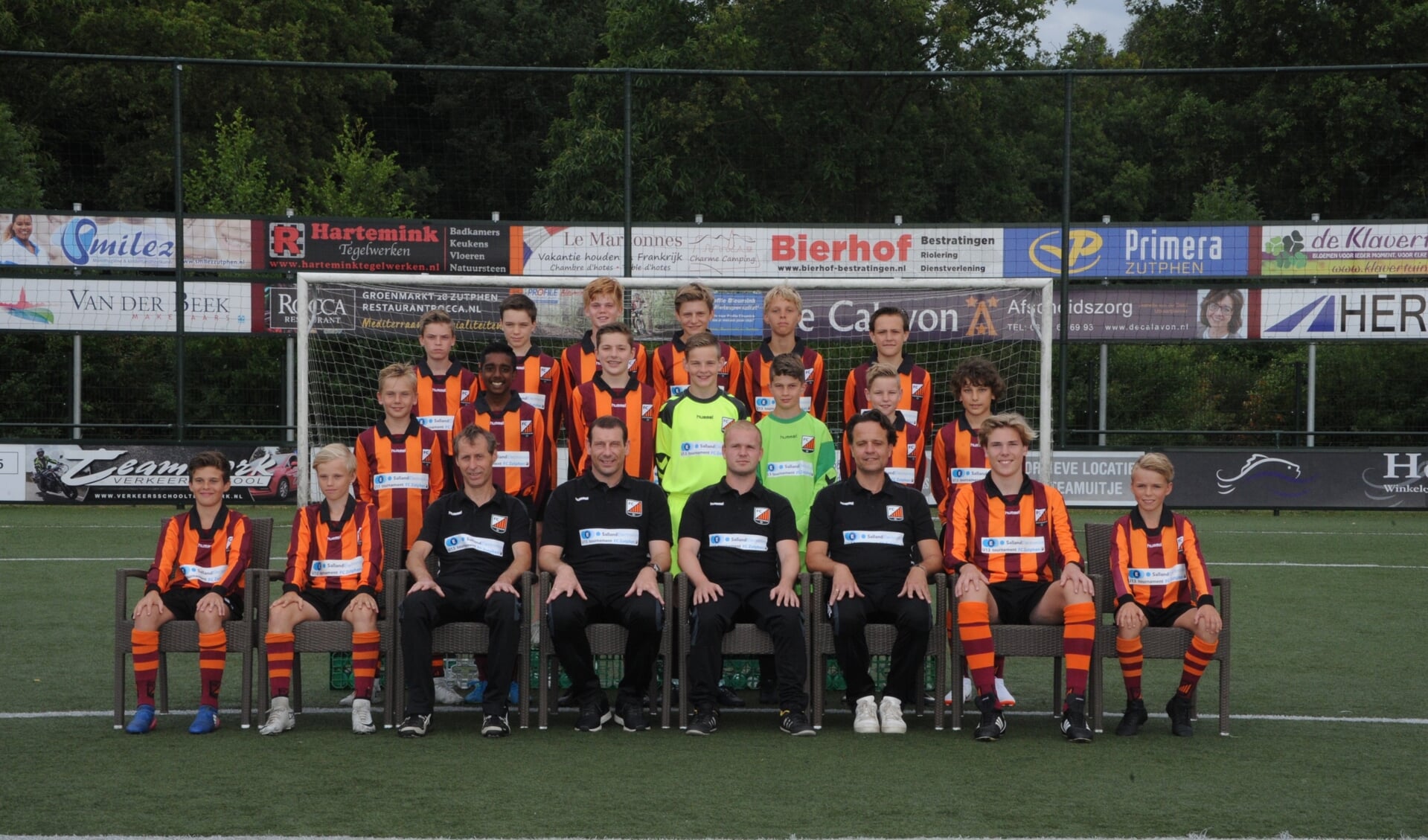 FC Zutphen U13 team. Foto: Hans ten Brinke