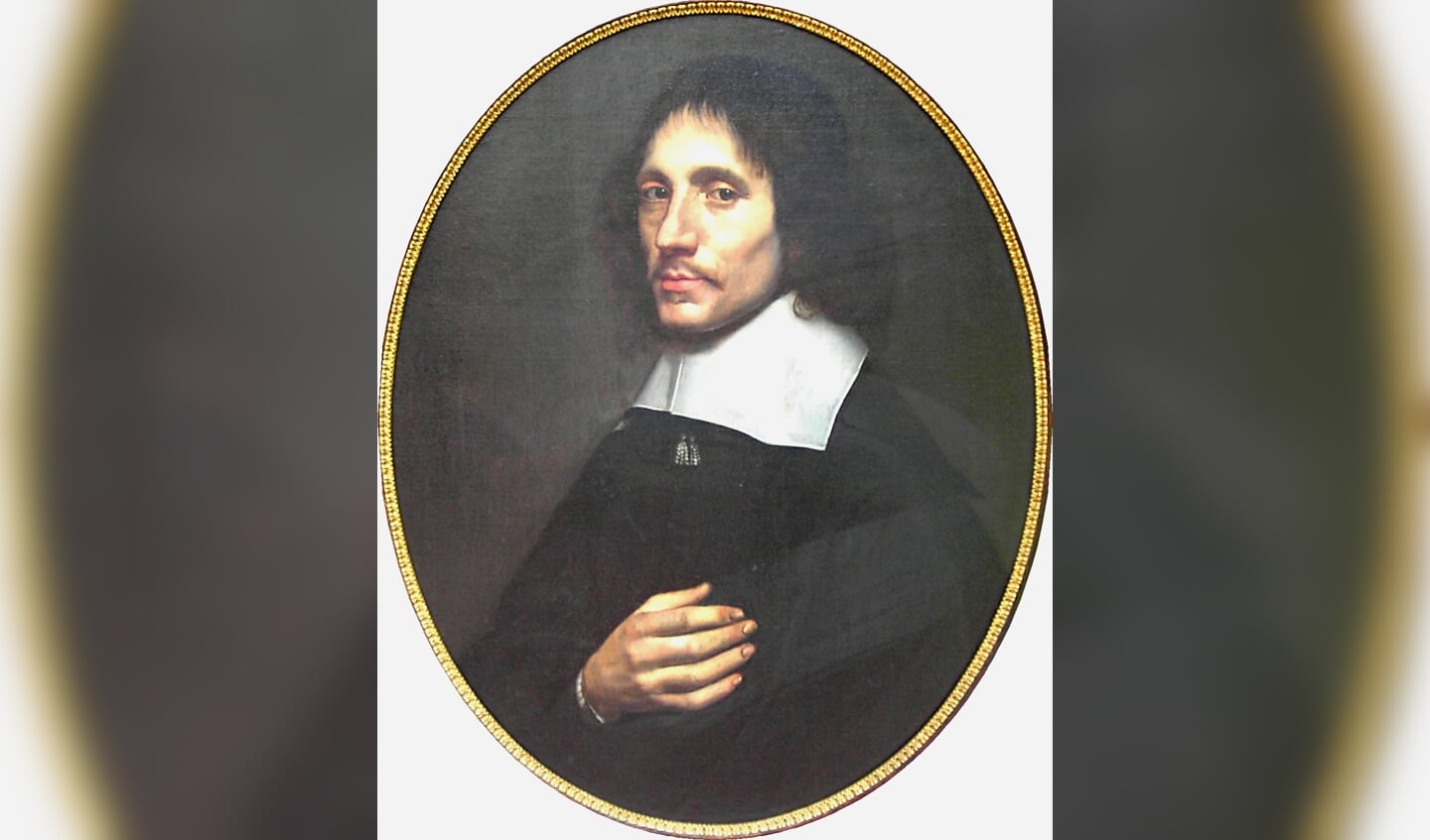  Het portret dat Pieter van Anraadt schilderde van dominee en dichter Willem Sluiter. Foto: PR