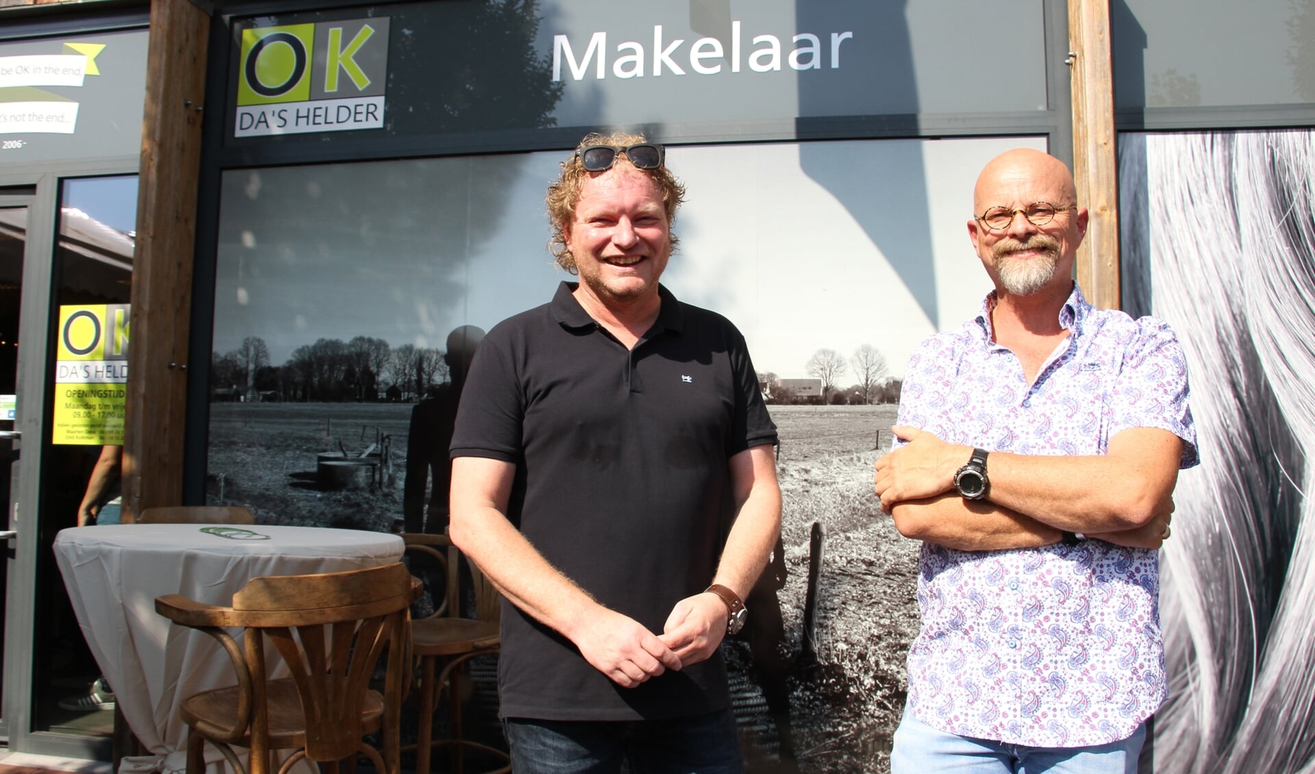 Maarten Oonk (links) en Emil Kolkman. Foto: Liesbeth Spaansen