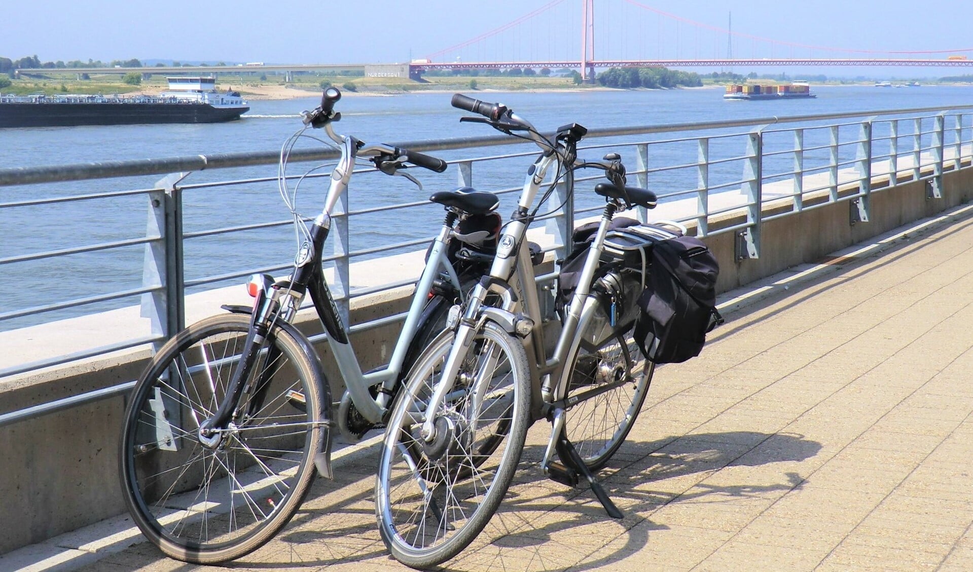 De Zomerfietstocht voert de deelnemers richting Emmerich. Foto: PR