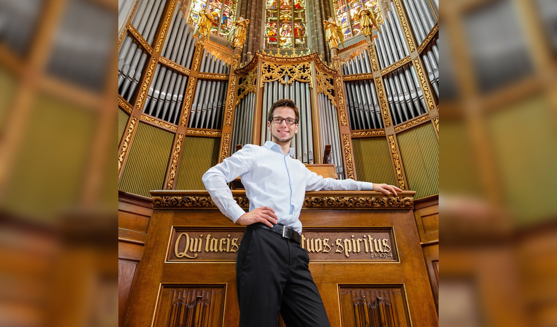 Arjan Veen (1992) had al op jonge leeftijd een grote interesse in het orgel. Foto: PR. 