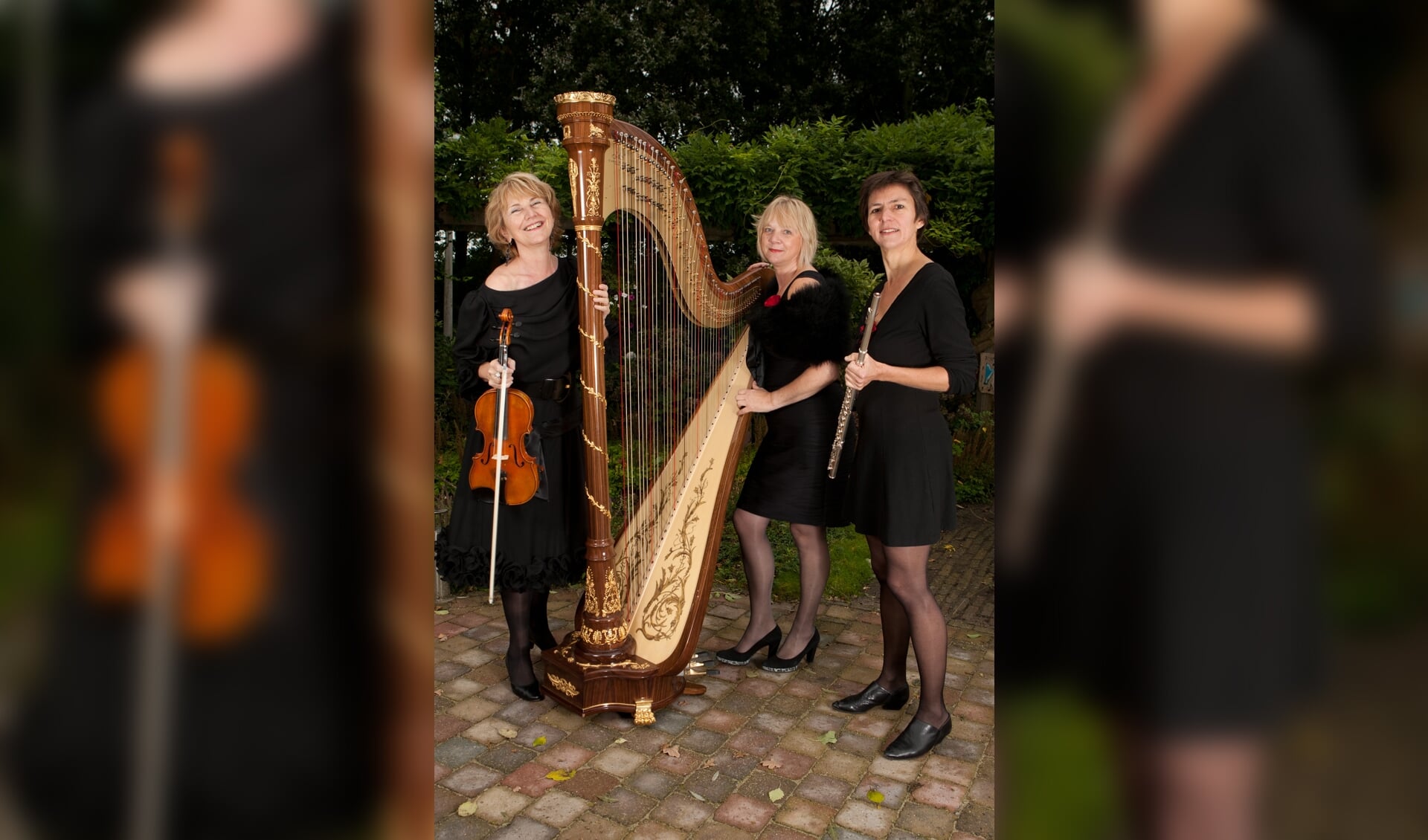 Concerto Alankara: Michaela Hollmannová, Diana de Vries en Esther de Graaf. Foto: PR