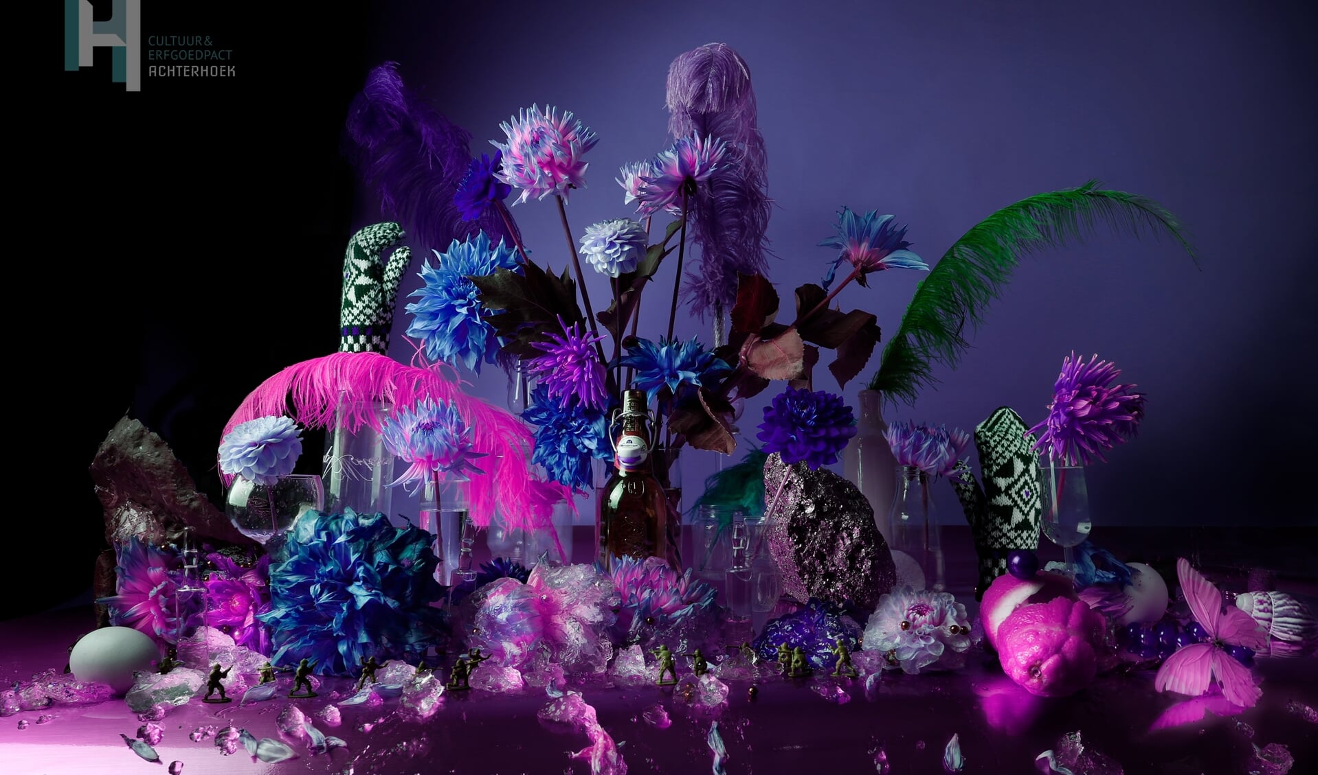 Het Oostgelrese stilleven toont een relatie met bloemencorso en carnaval. Foto: PR