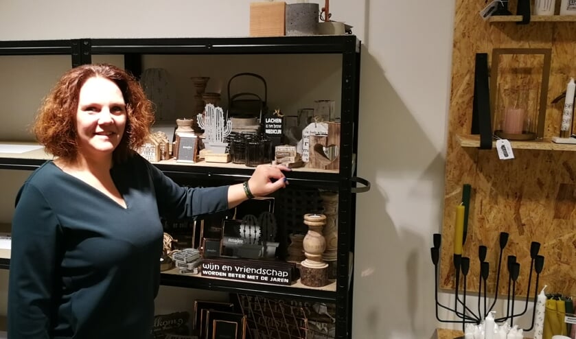 Martine Makkink in haar nieuwe Conceptstore Living by ME. Foto: Rob Weeber
