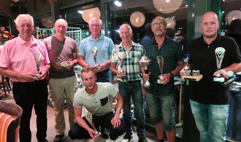 De winnaars van de Pitch & Putt clubcompetitie 2018. Foto: Jan Ruikers
