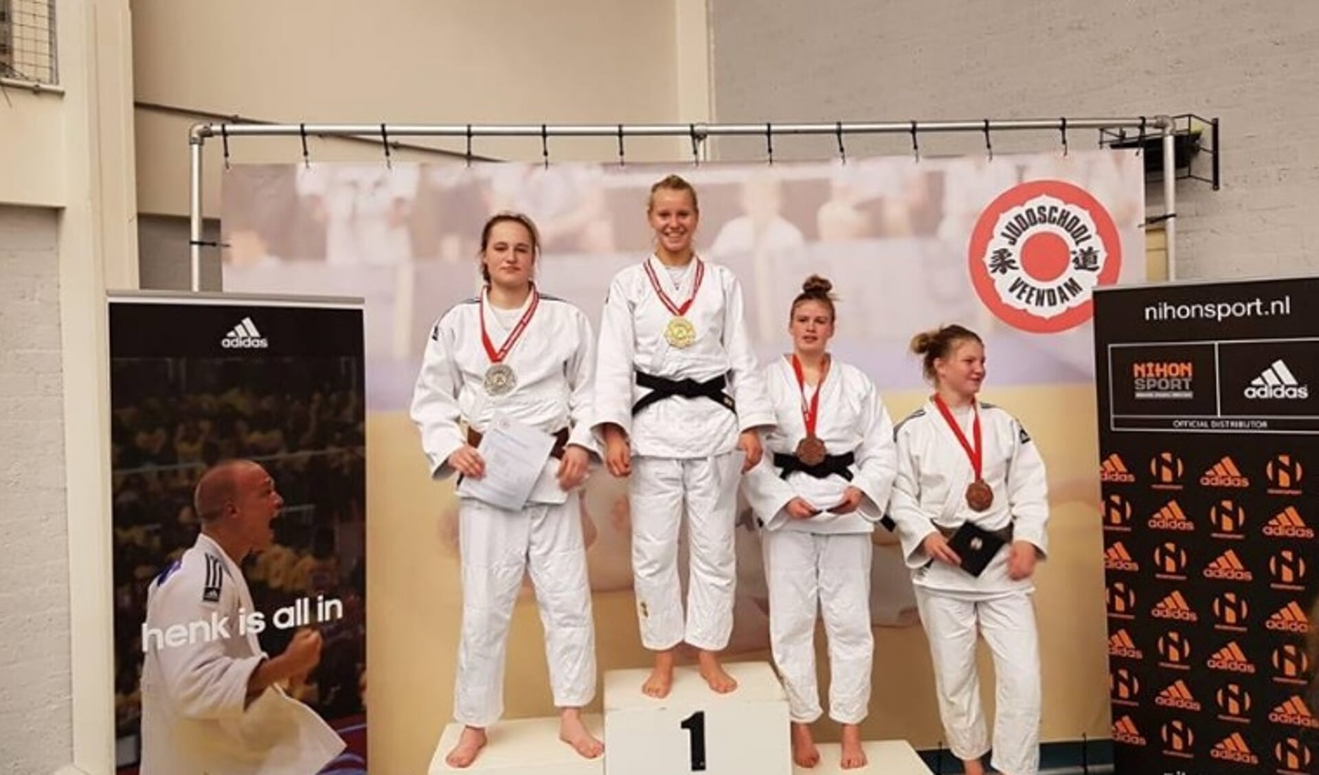 Naomi Loffeld behaalde brons in Veendam. Foto: PR
