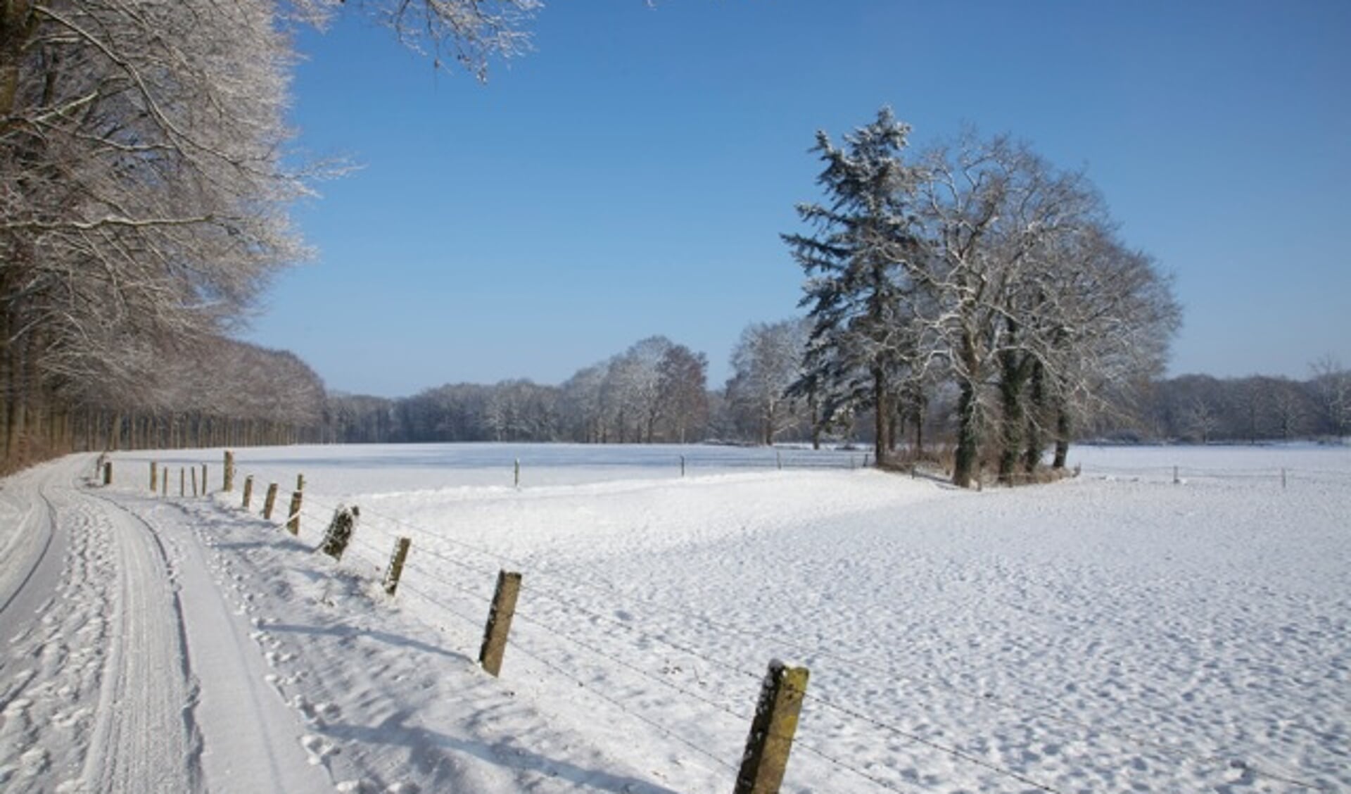 Wandelen door het winterse landschap rondom Vragender. Foto: PR