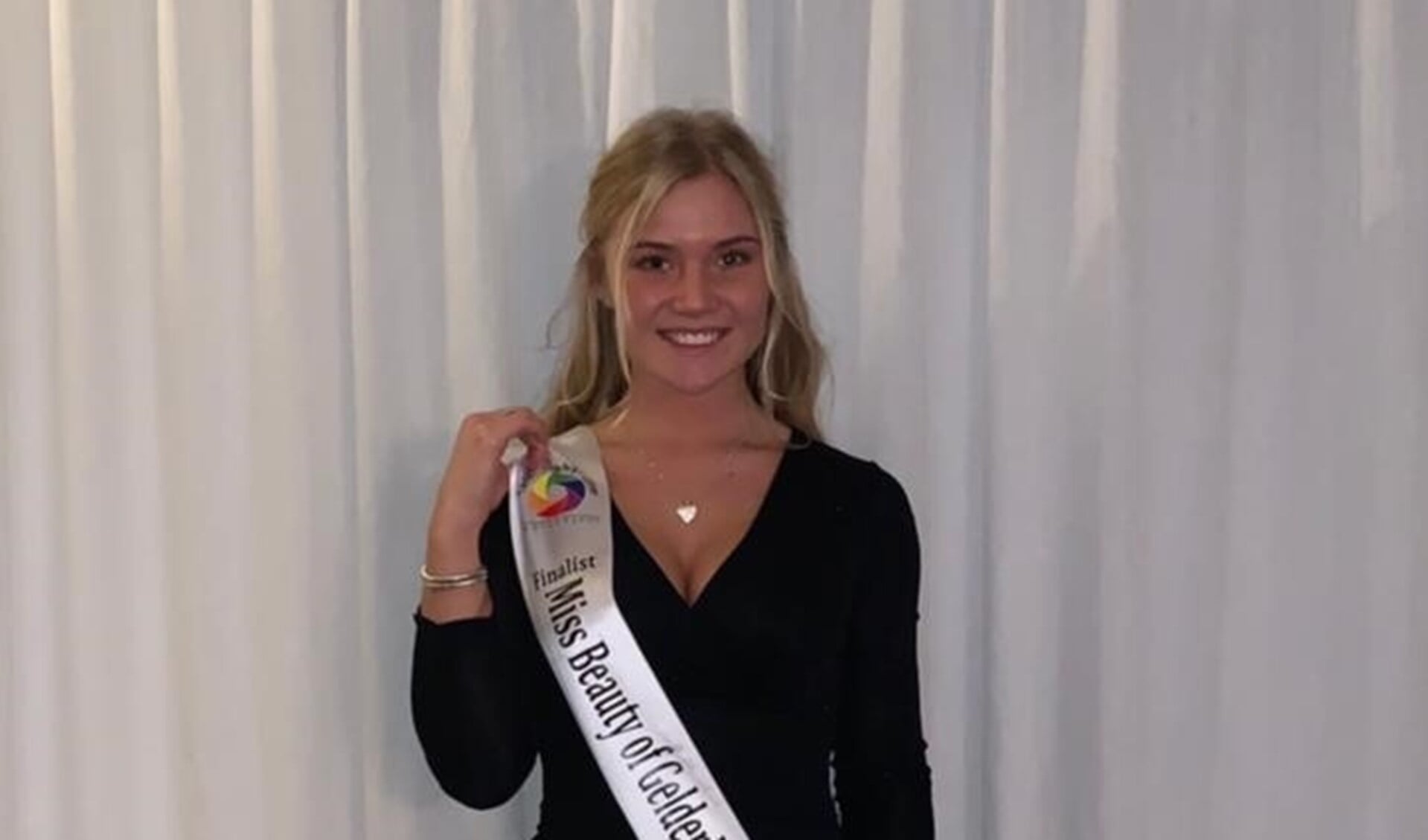 Nikki Prein, in 2017 Nederlands beste gastvrouw tijdens de MBO Skills-wedstrijden, nu in de race voor Miss Beauty. Foto: PR