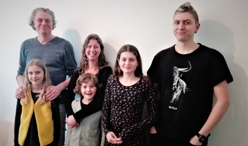 De familie Schutte - Van Schaijk. Foto: Mirjam van Biemen