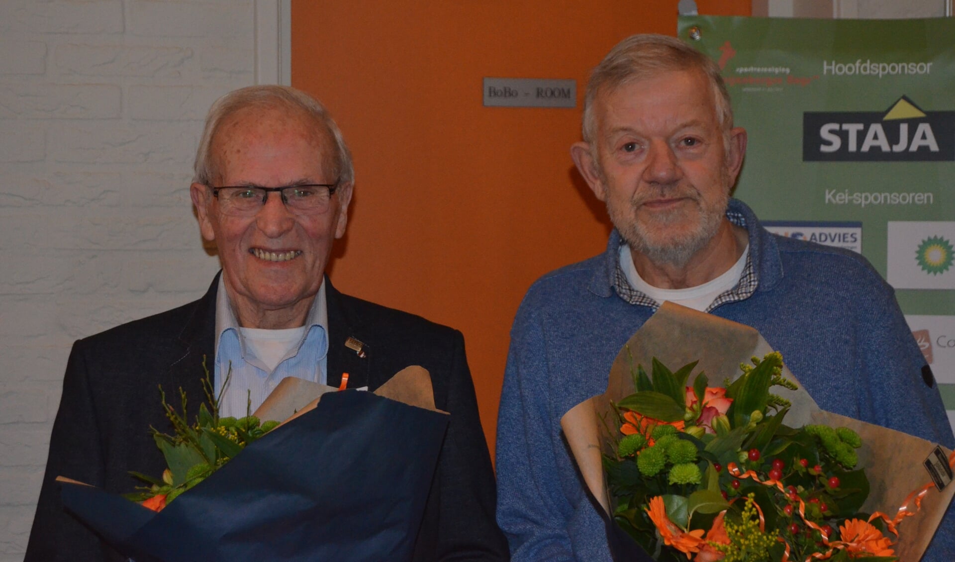 Gerard Geurts en Johan van Aken. Foto: Femke Jansen