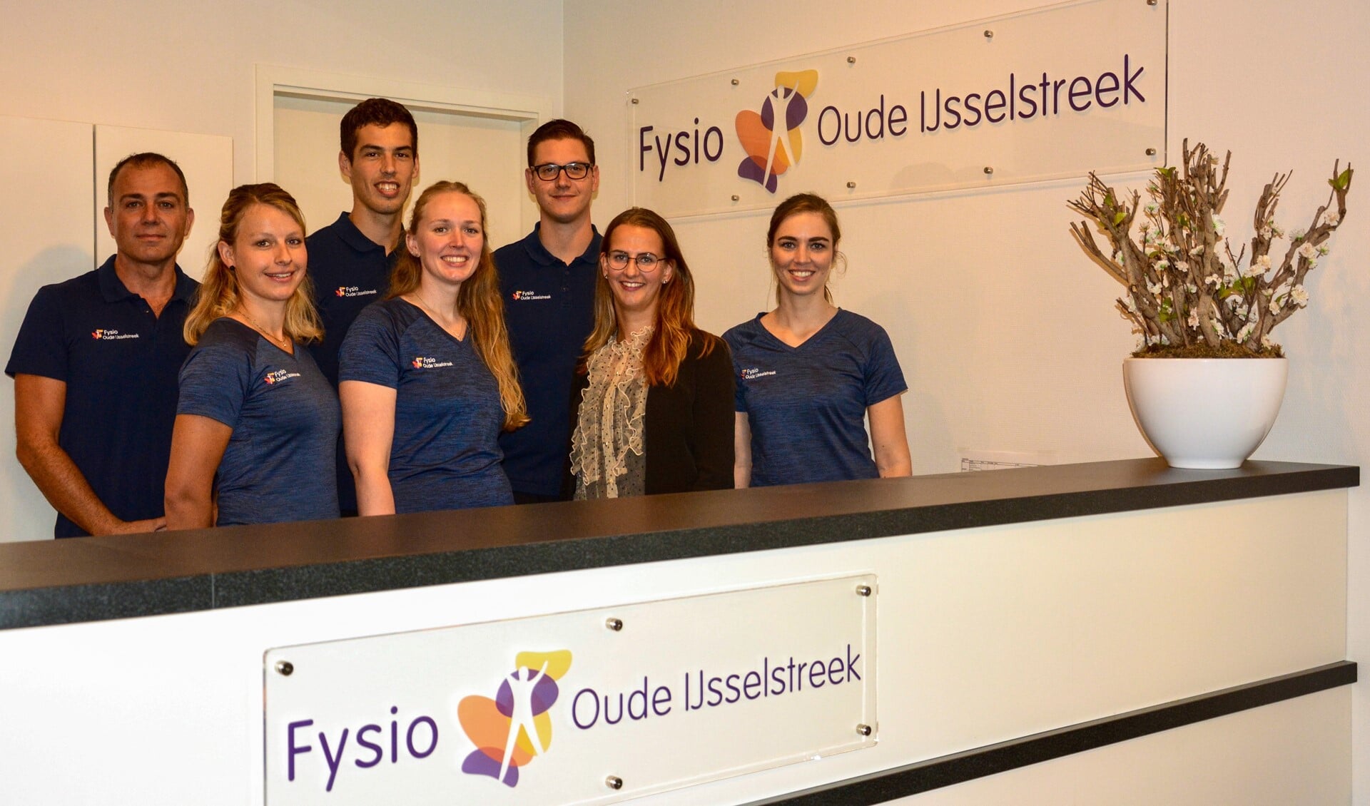 Het team van Fysio Oude IJsselstreek. Foto: PR