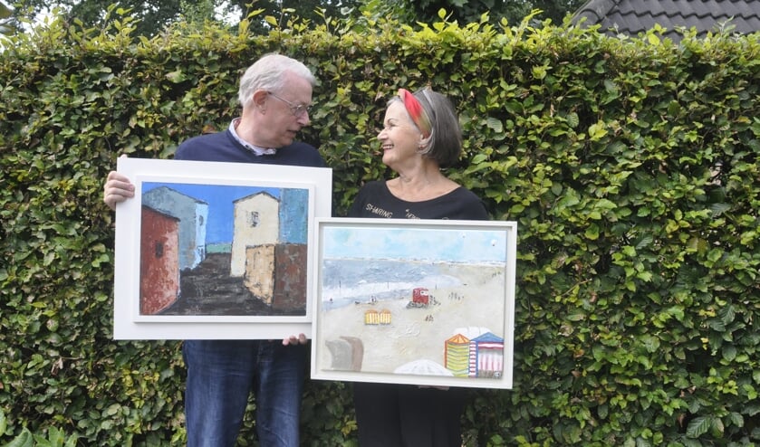 Floris Hazemeijer en Anneke Groot Roessink exposeren samen in Hoog-Keppel. Foto: PR