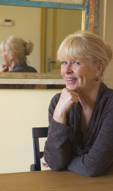 Annegreet van Bergen: “Historische intelligentie maakt het leven interessanter.” Foto: Ingrid Zweverink