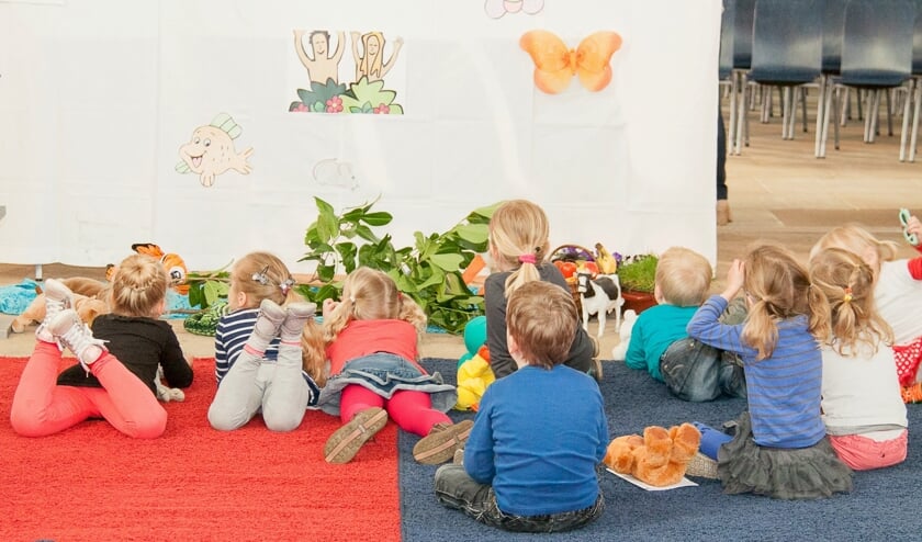 De Krabbeldienst is speciaal voor kinderen tot en met zes jaar. Foto: Christian Meuleman
